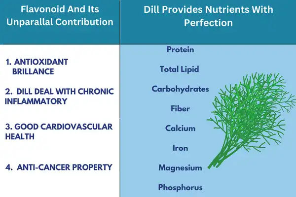 Dill in Duck Diet: A Tale of Flavonoid Masterclass