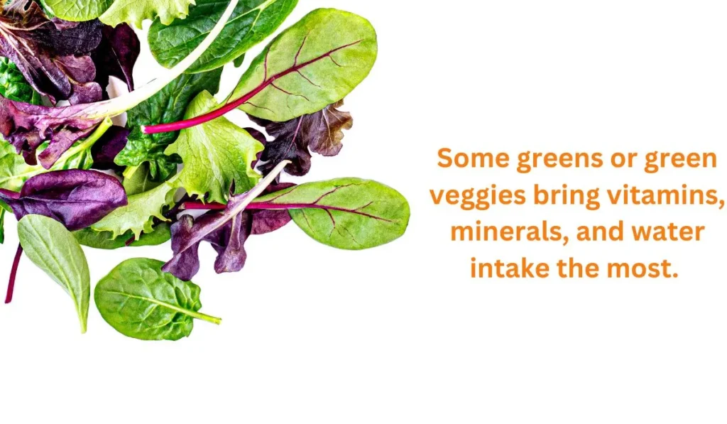 leafy greens for duck