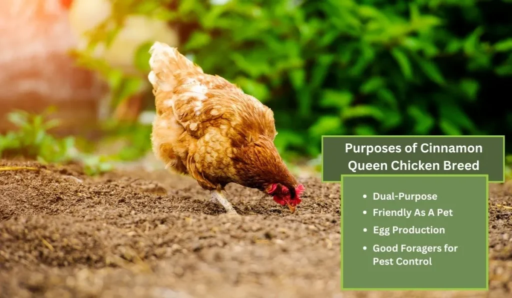 Purposes of Cinnamon Queen Chicken Breed