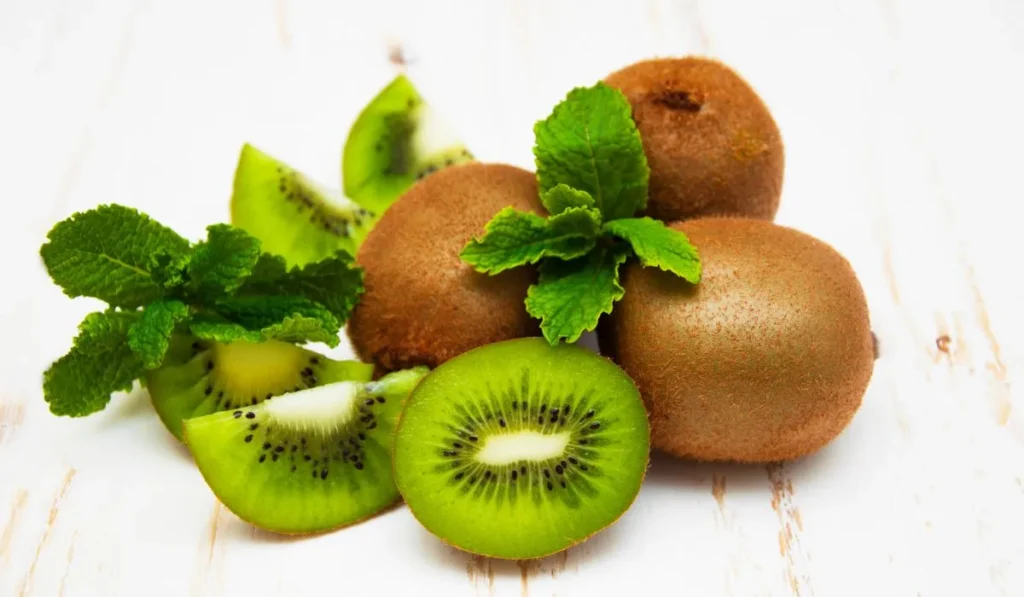 different parts of kiwi