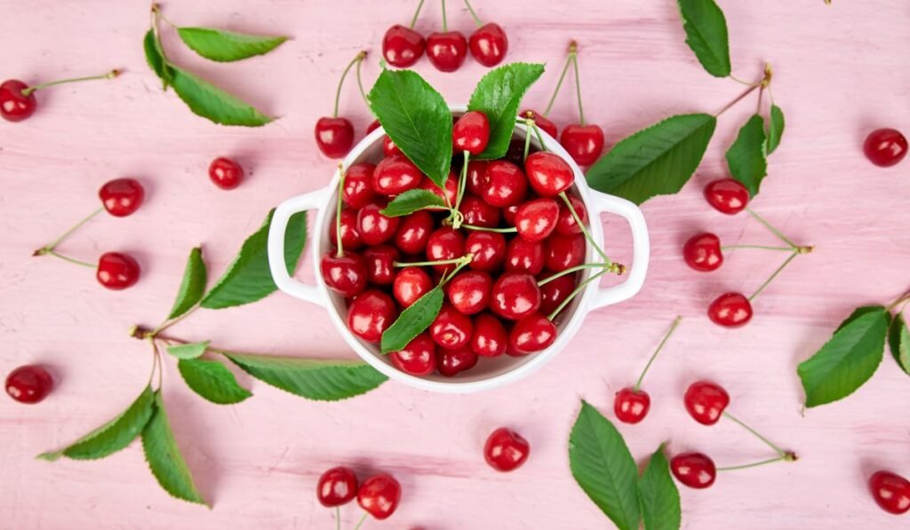 Chickens Eat Cherries