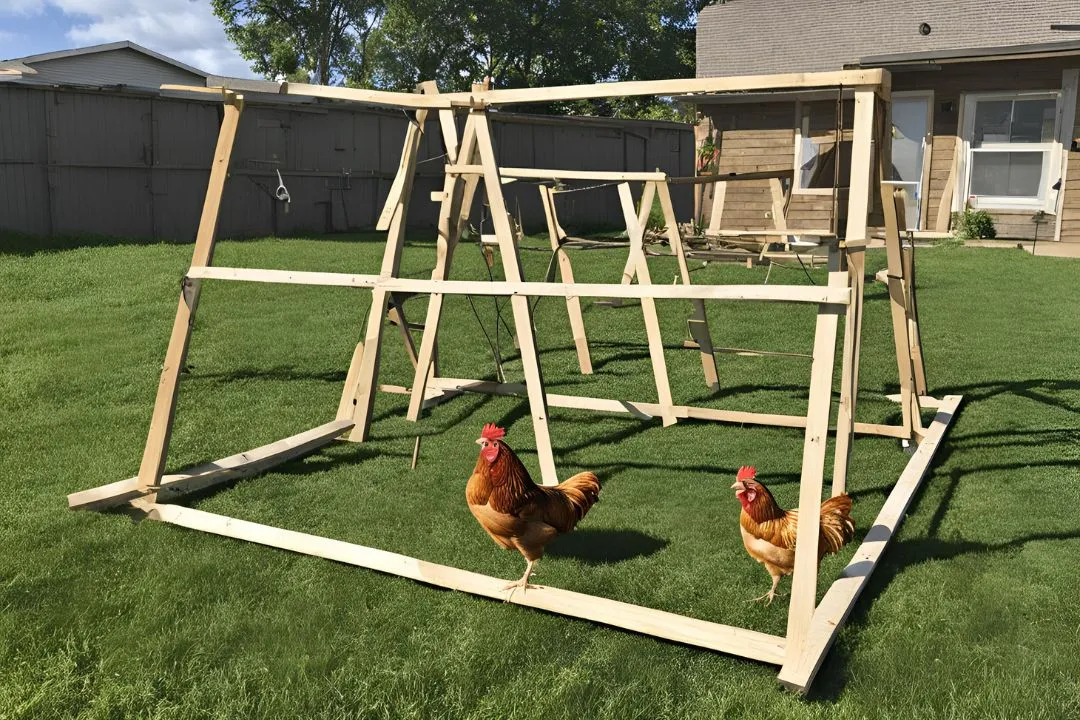 Construct a Chicken Jungle Gym for Chickens