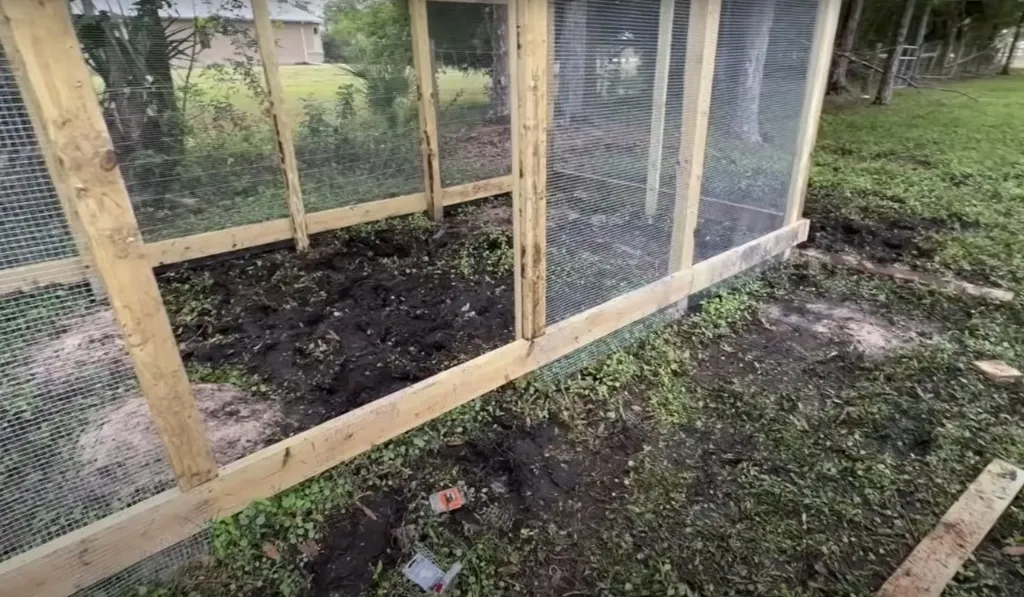 Install the Wire Mesh