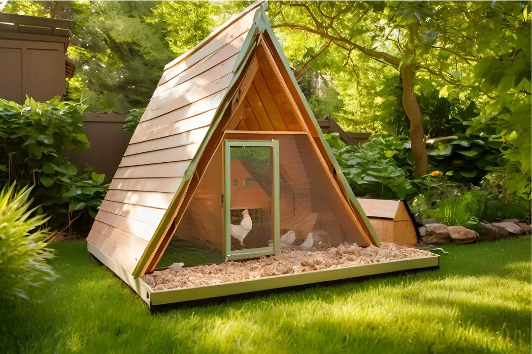 Affordable A-Frame Coop