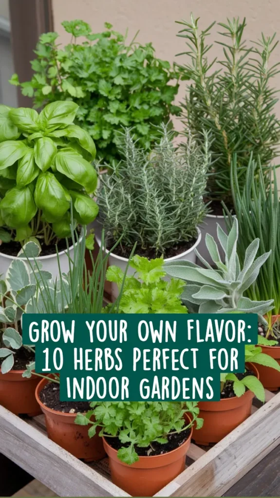 Growing Indoor herbs