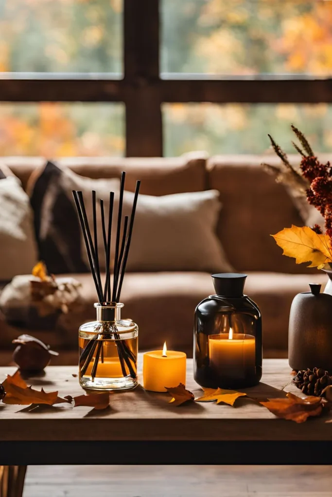 Fall Scented Diffusers for Fall Living Room