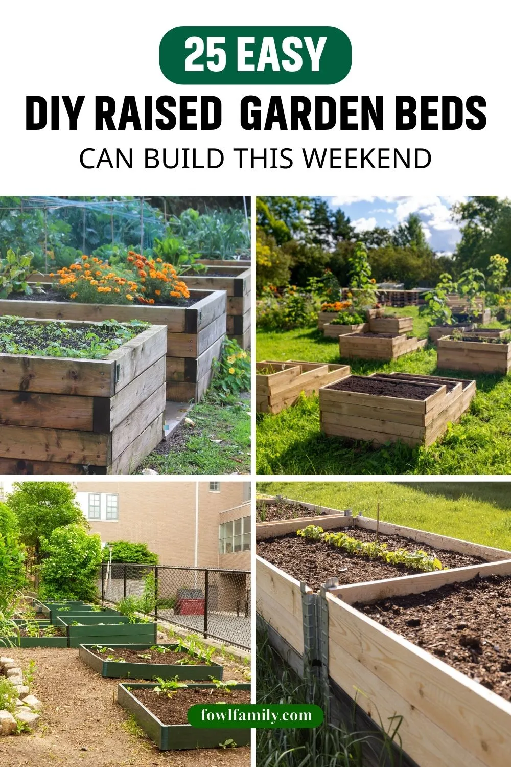 25 Diy Raised Garden Bed Ideas