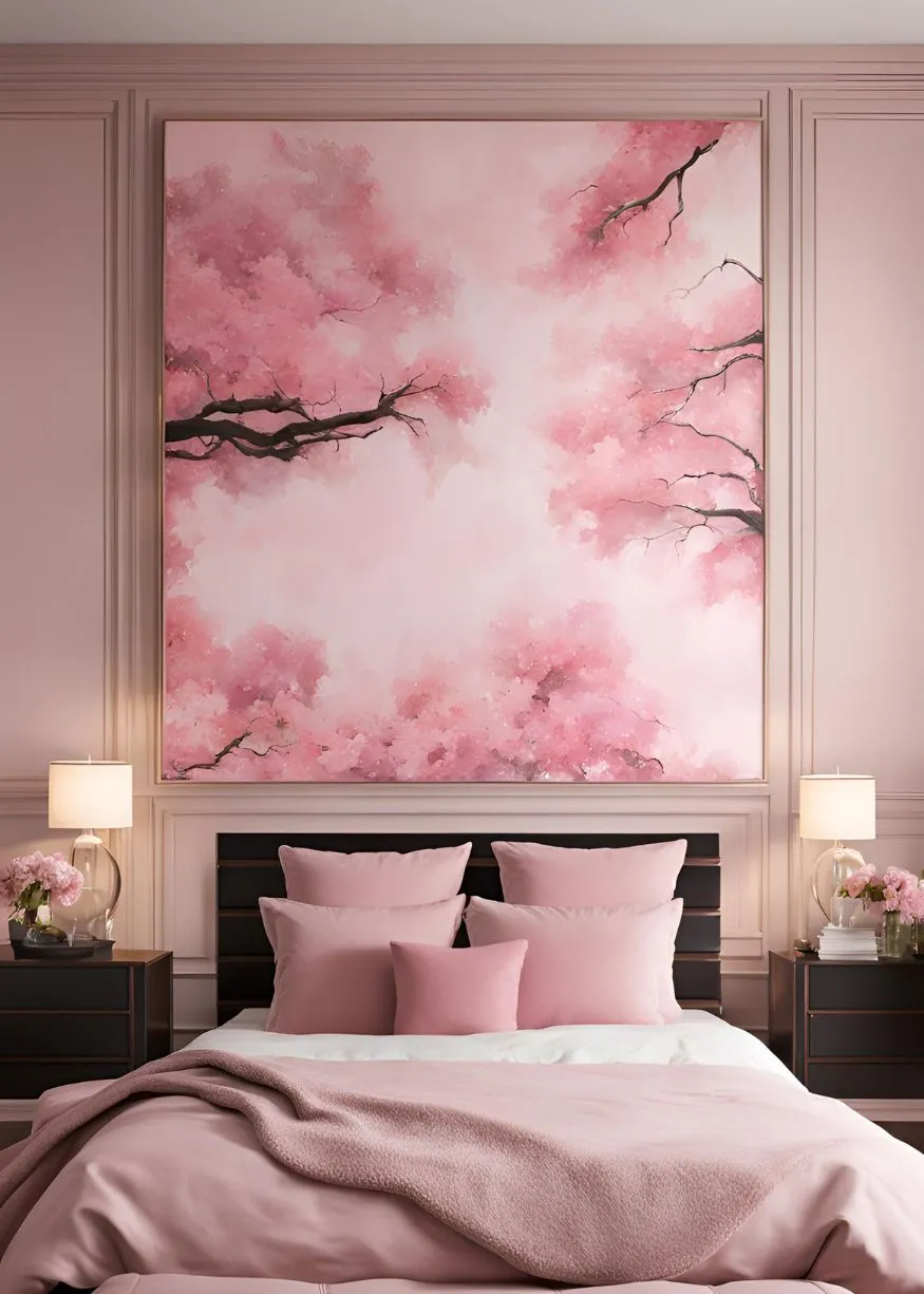 Add Pink Artwork for a Personalized Touch