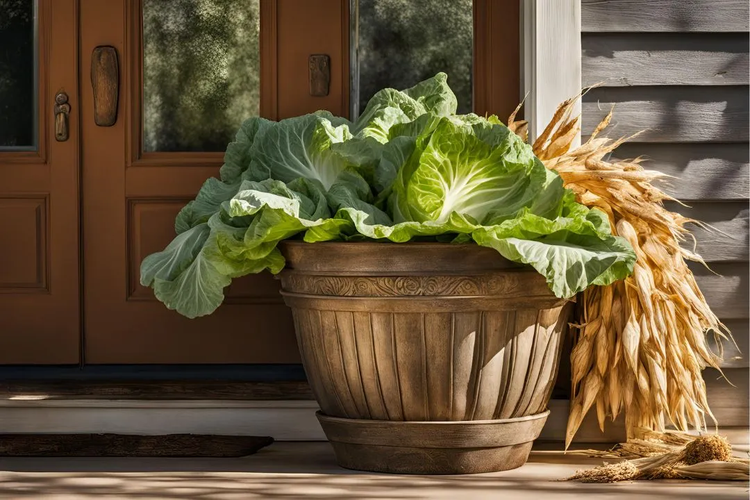 Colorful Gourds and Heuchera