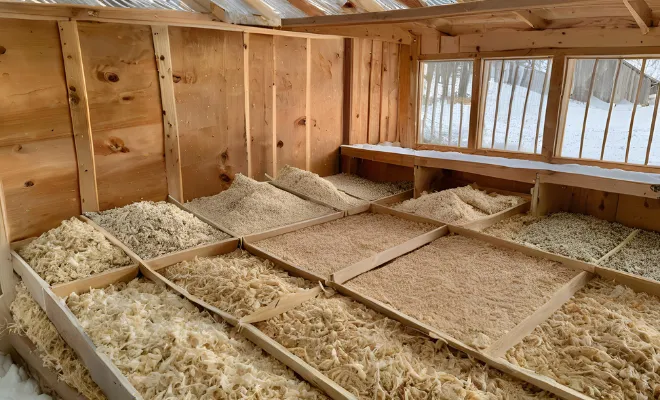 15 Best & Comfortable Chicken Coop Bedding Ideas for Winter