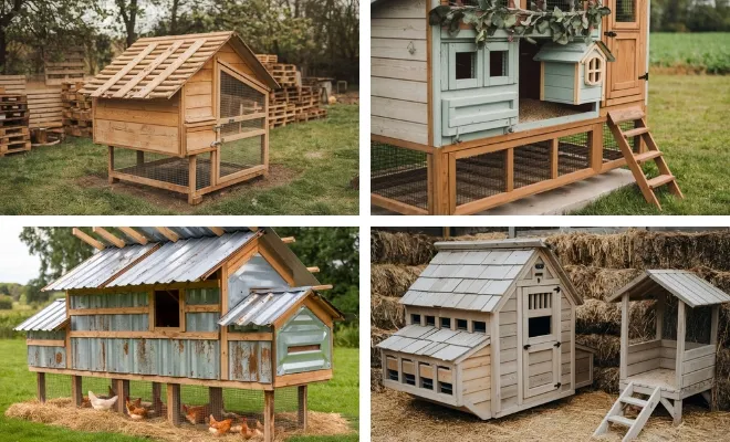 Chicken Coop Decor Ideas