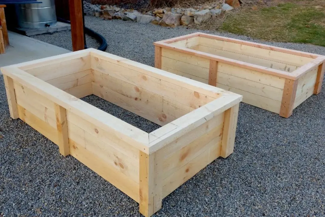 Classic Wooden Box Bed