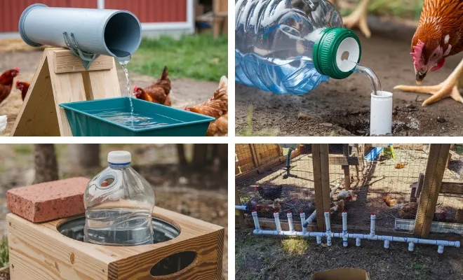 15 Genius DIY Waterers for Chicken Owners on a Budget