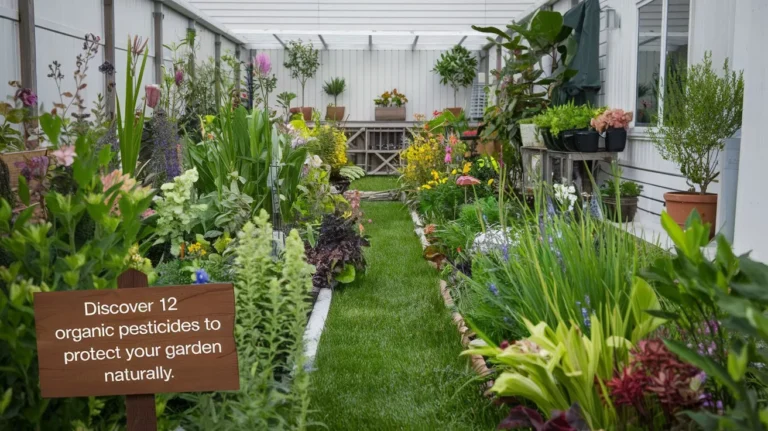 Discover 12 organic pesticides to protect your garden naturally