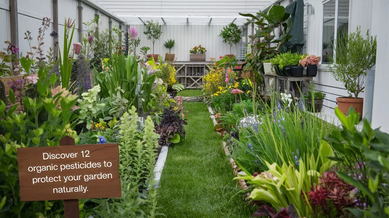 Discover 12 organic pesticides to protect your garden naturally