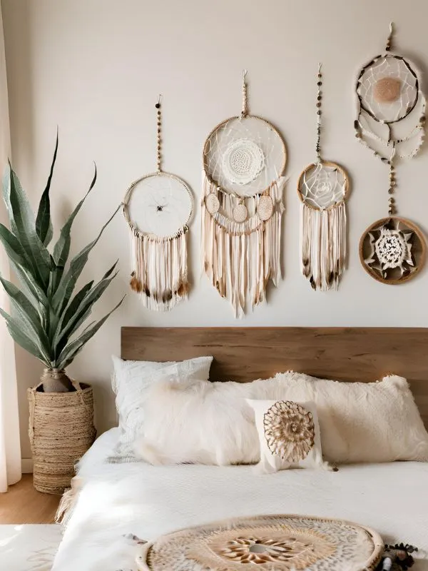 Dream Catcher Collection for Boho Farmhouse Bedroom