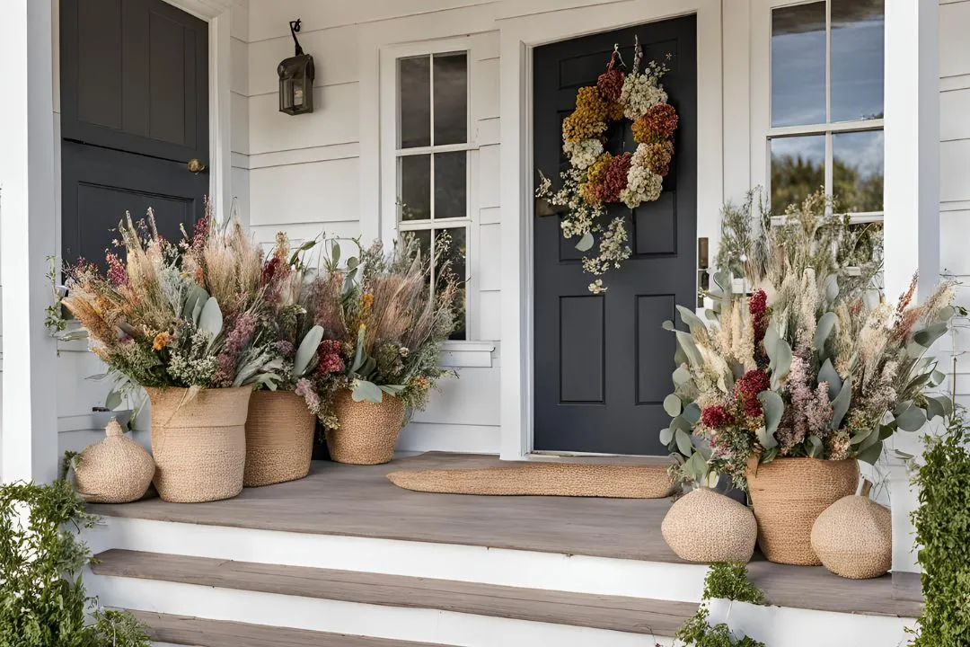 Ornamental Peppers and Pumpkins