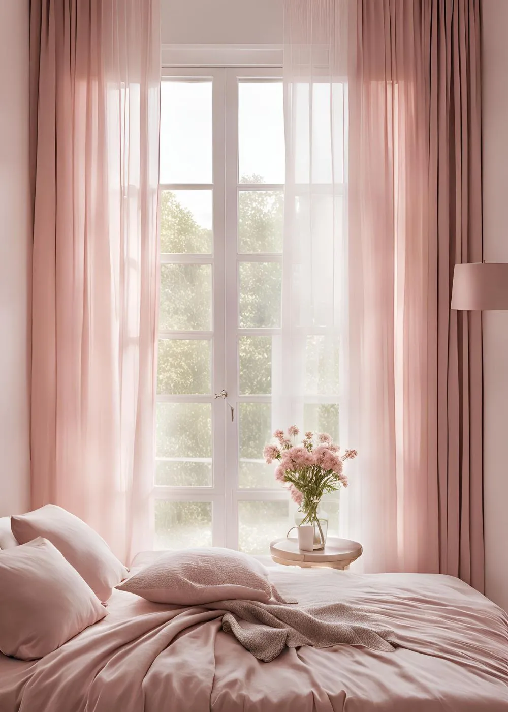 Embrace Soft Blush Tones for a Relaxing Atmosphere