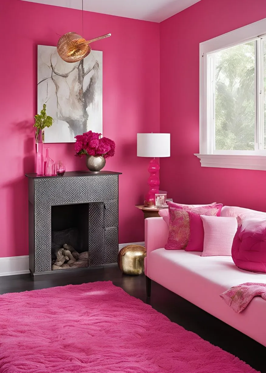 Go Bold with Hot Pink Accents