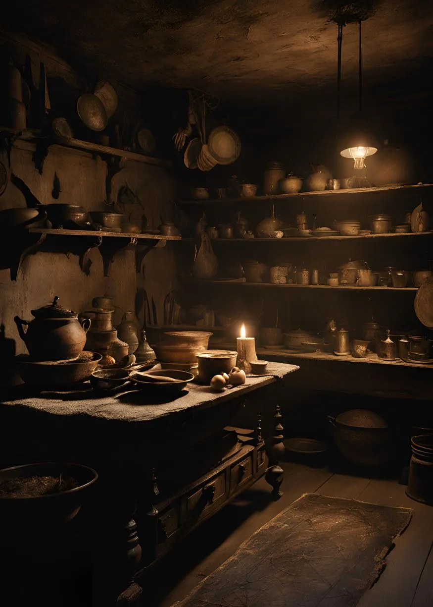 Haunted House Kitchen