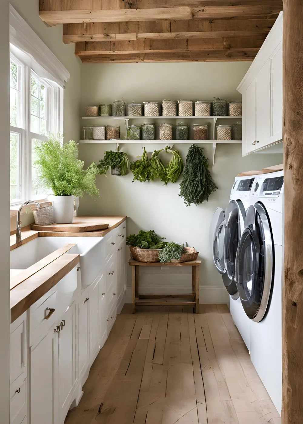 Herb Drying Area