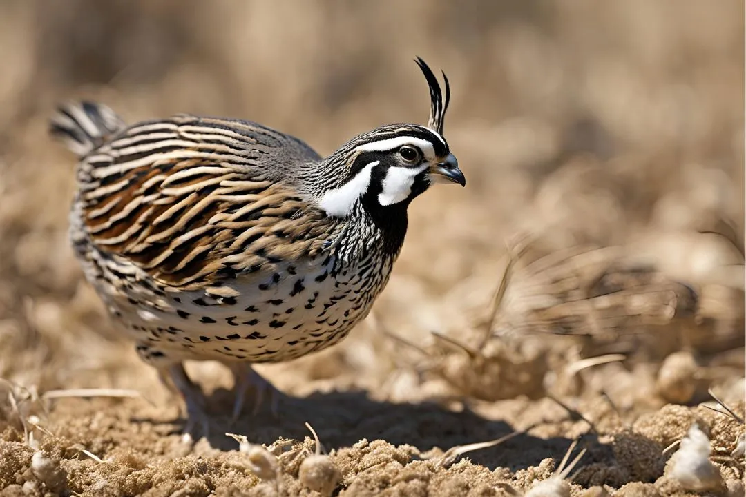 Nice Dust Bath for Quail