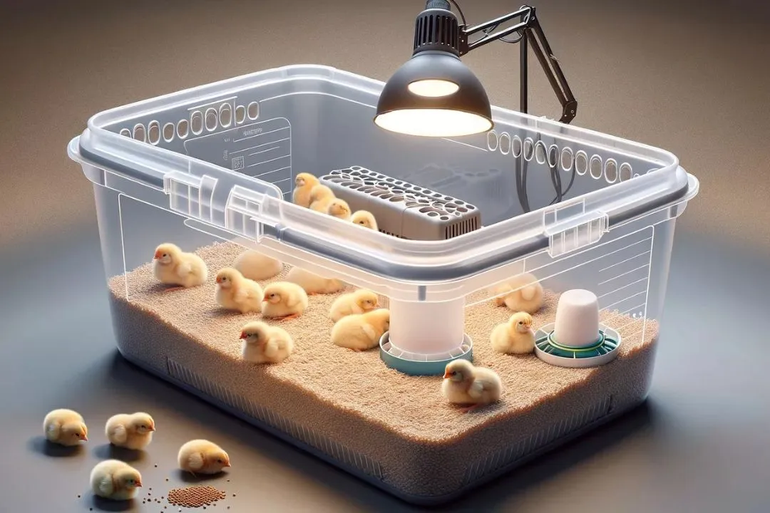 Large Storage Tub Brooder