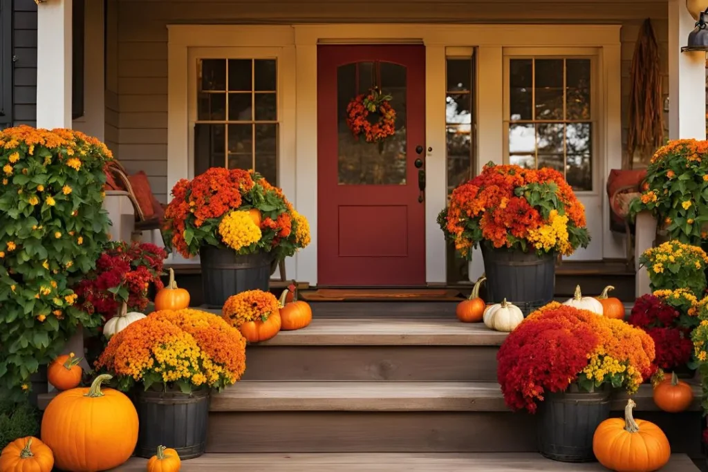 Ornamental Peppers and Pumpkins