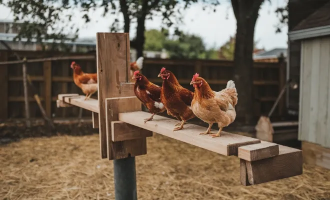 15 Best Outdoor Chicken Perch Ideas Your Flock Will Love