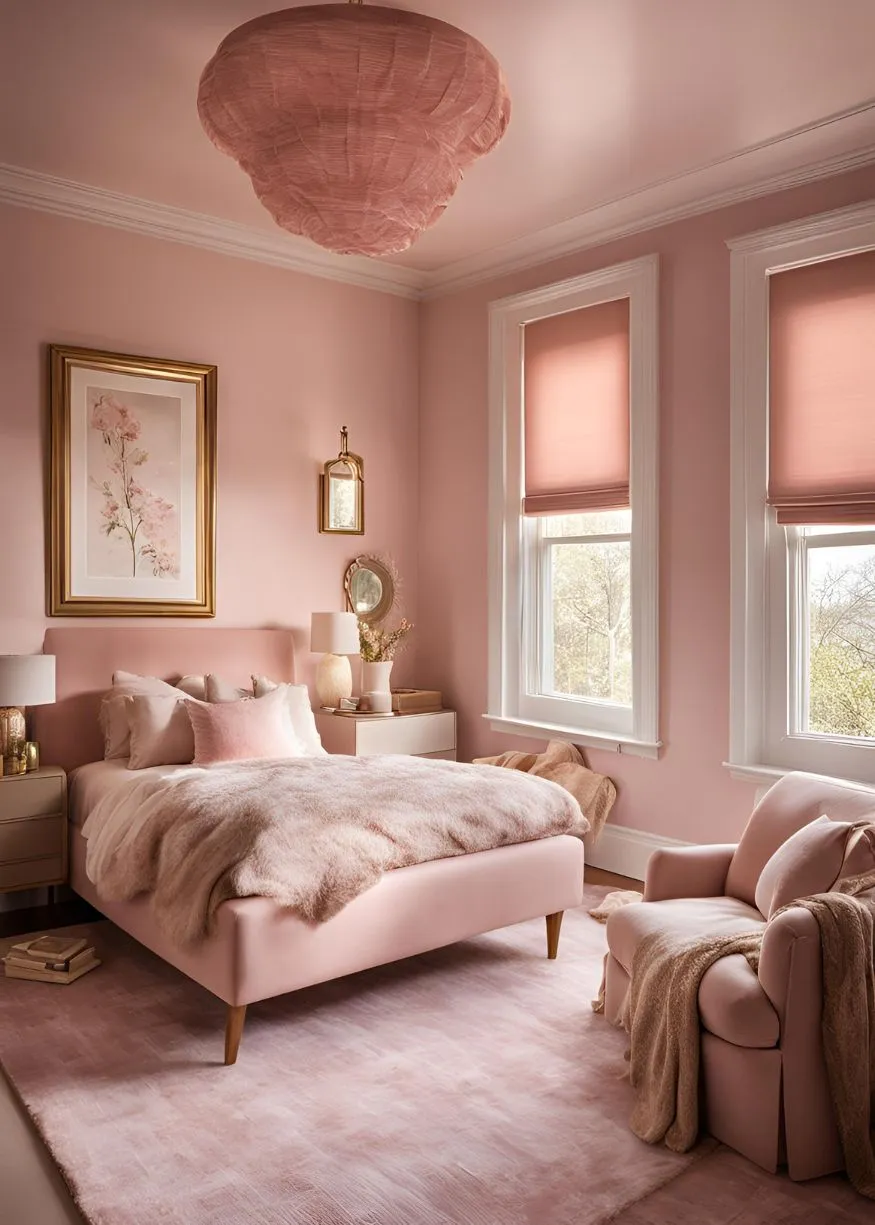 Pair Pink with Warm Neutrals for a Cozy Retreat