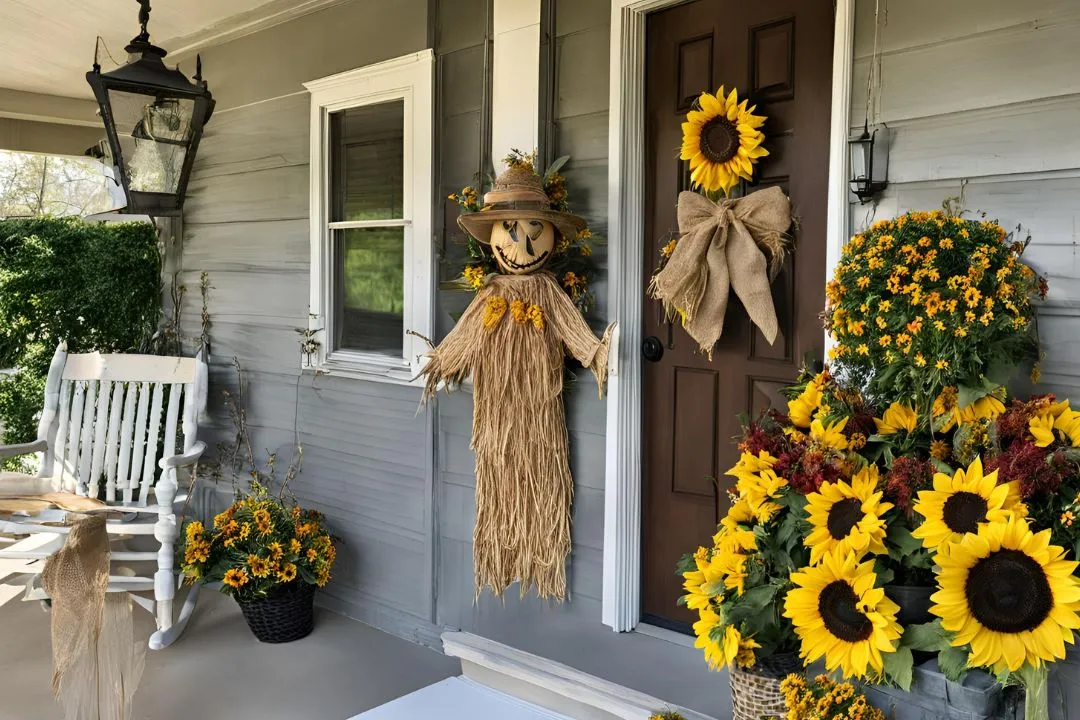 Scarecrow and Sunflower Combo