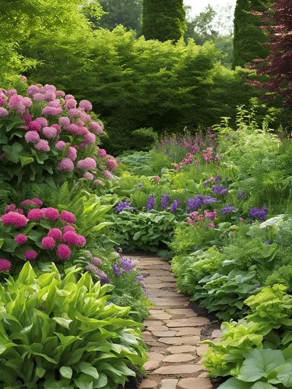 Shade perennials