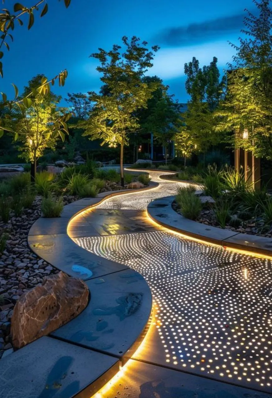 Illuminated Pathway Gardens