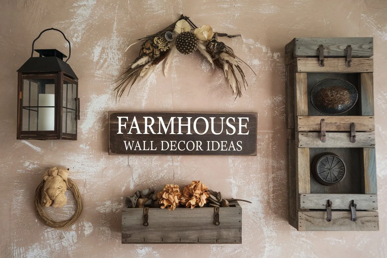15 Simple Farmhouse Wall Decor Ideas for Instant Charm