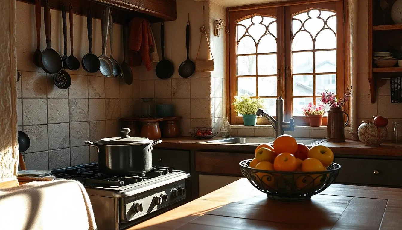 Bring warmth and charm to your kitchen with these 16 cozy cottagecore ideas. Discover ways to add simplicity, natural elements, and timeless character to your space.