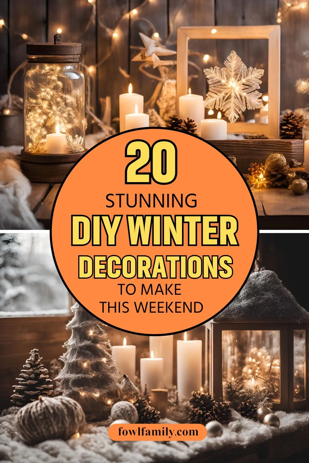 20 DIY Winter Decorations