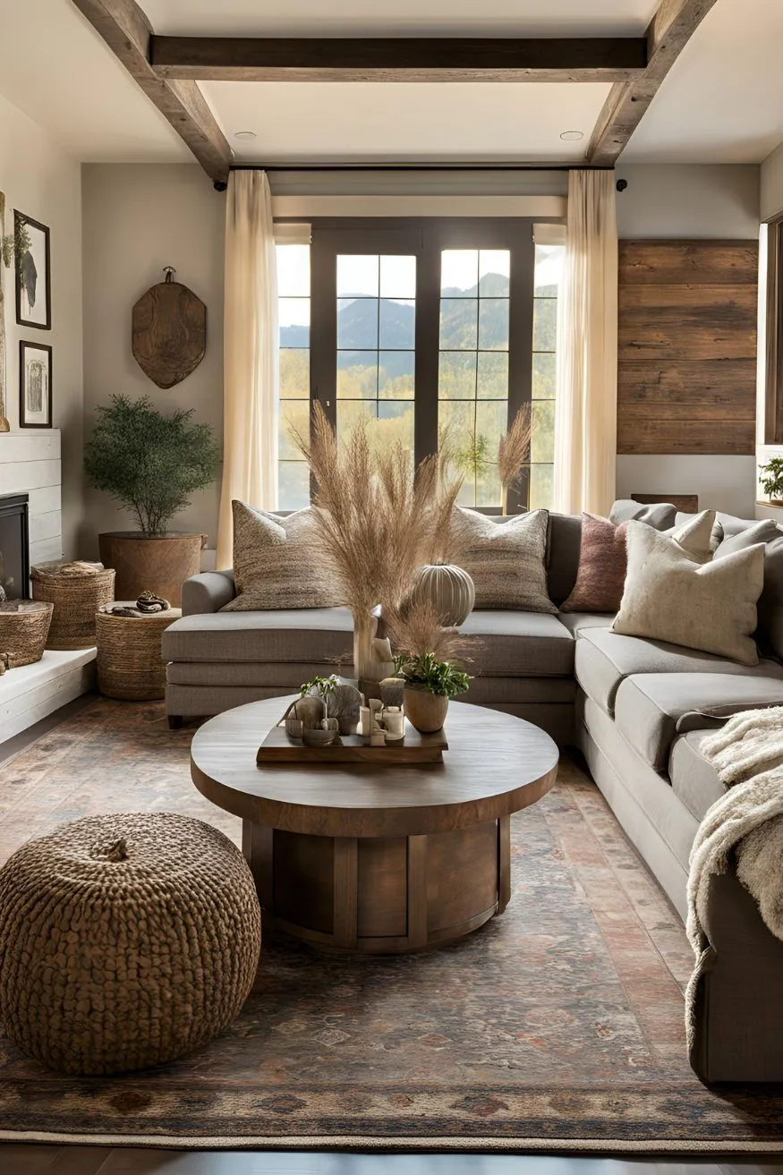 Add Layered Rugsfor Farmhouse Decor