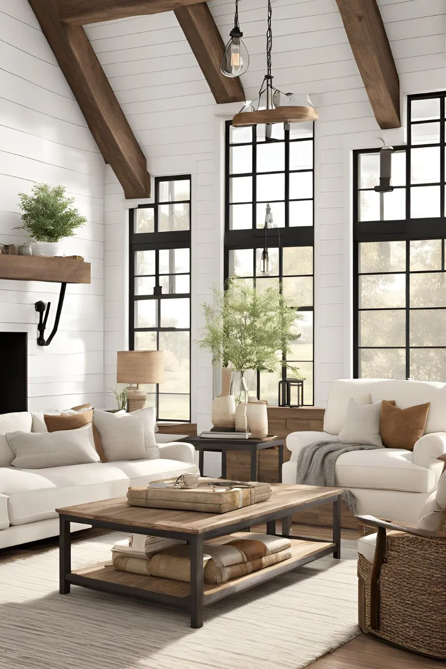 Add Shiplap with a Modern Edge for Farmhouse Decor