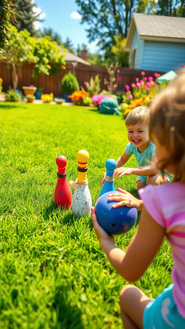 Backyard Bowling Backyard Ideas for Kids