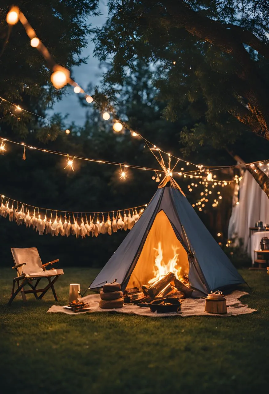 Backyard Camping for Cheap Backyard