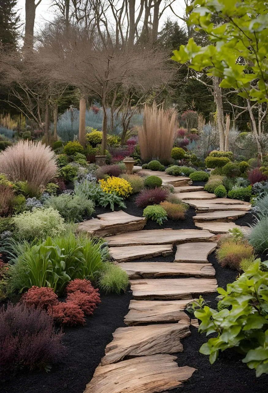 Bark Interest Garden