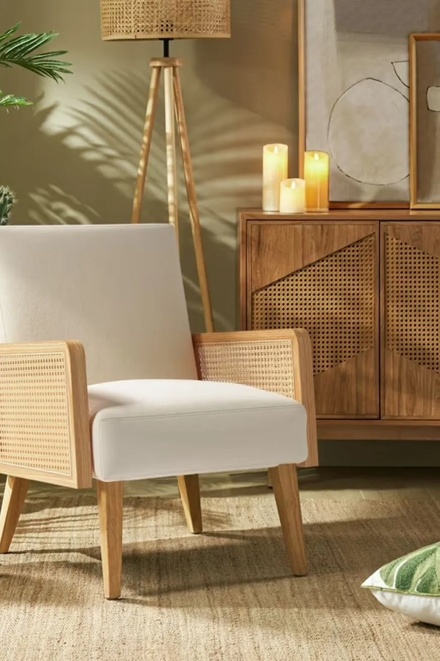 Boho Accent Chairs In Boho Farmhouse