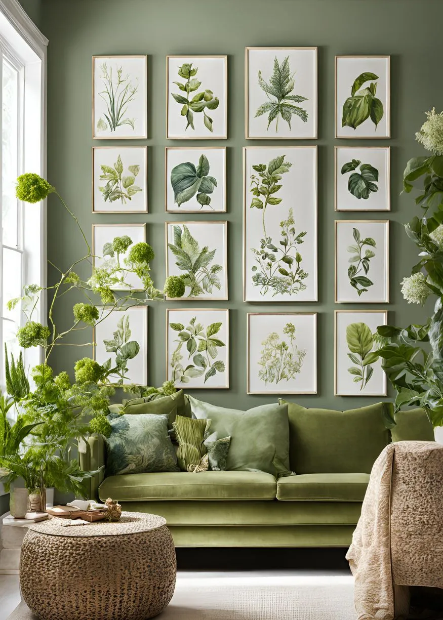 Botanical Gallery Wall