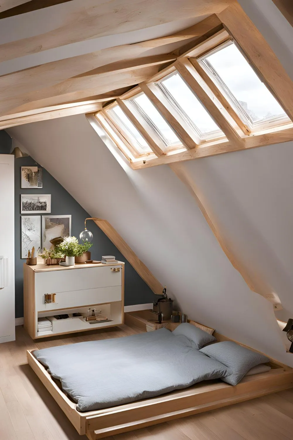 Choose a Foldable Bed for Small Attic Bedroom
