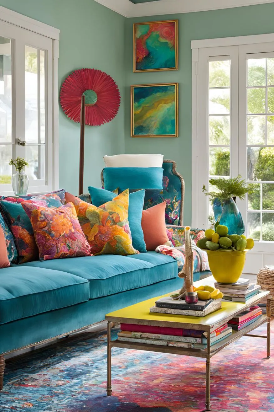 Coastal Color Explosion