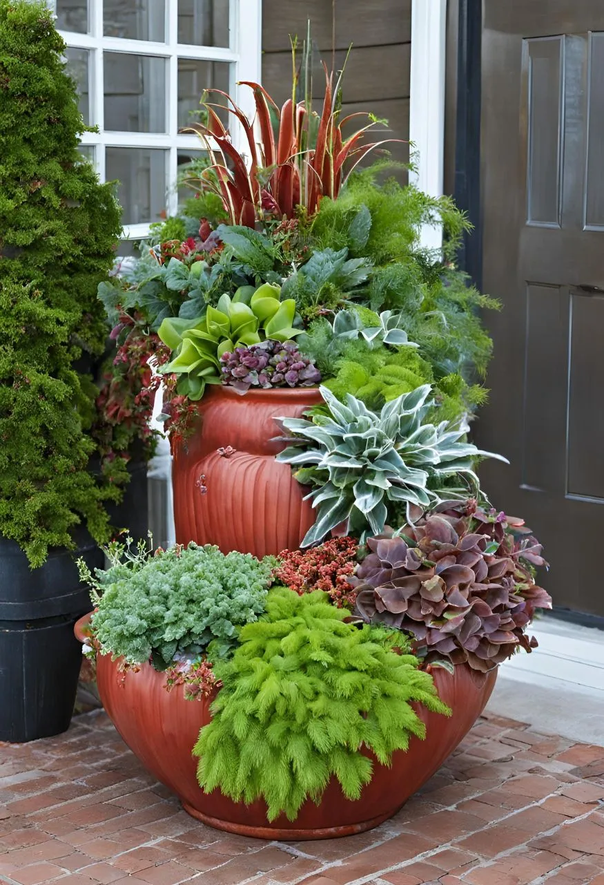 Container Garden Display