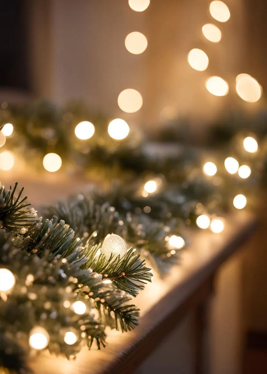 Frosted Pine Garland