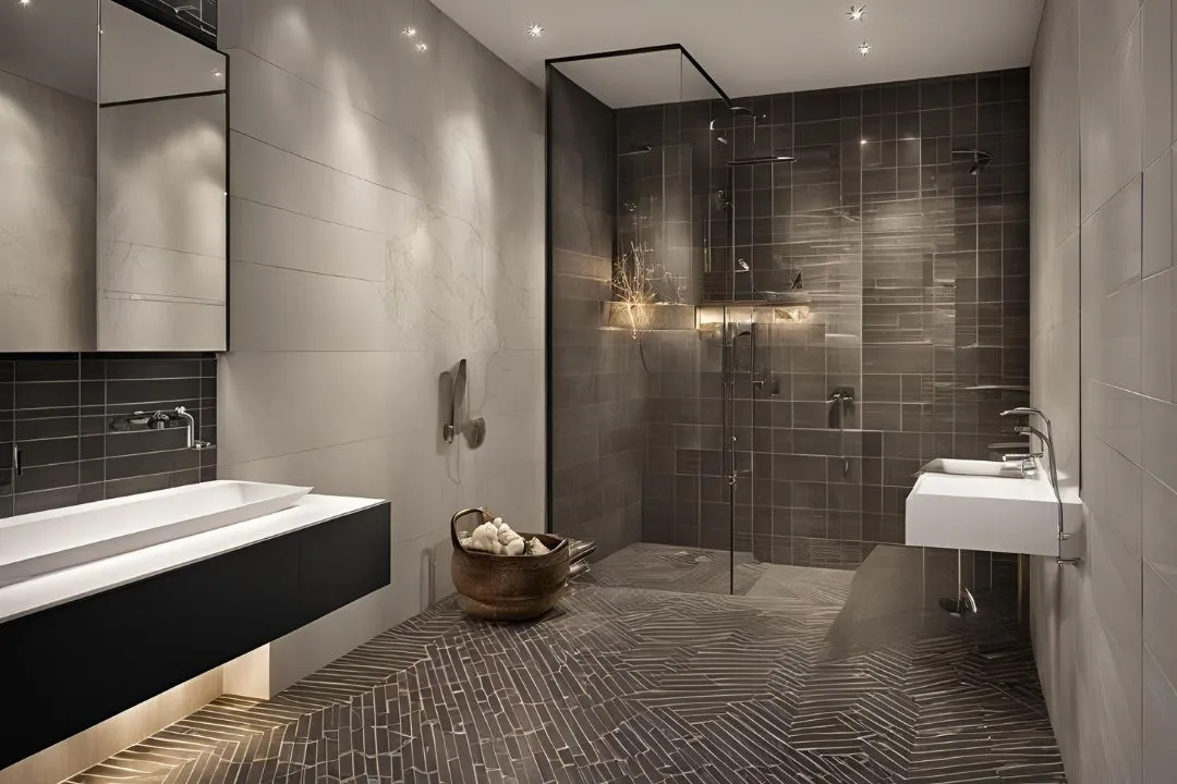 Diagonal Floor Tiles