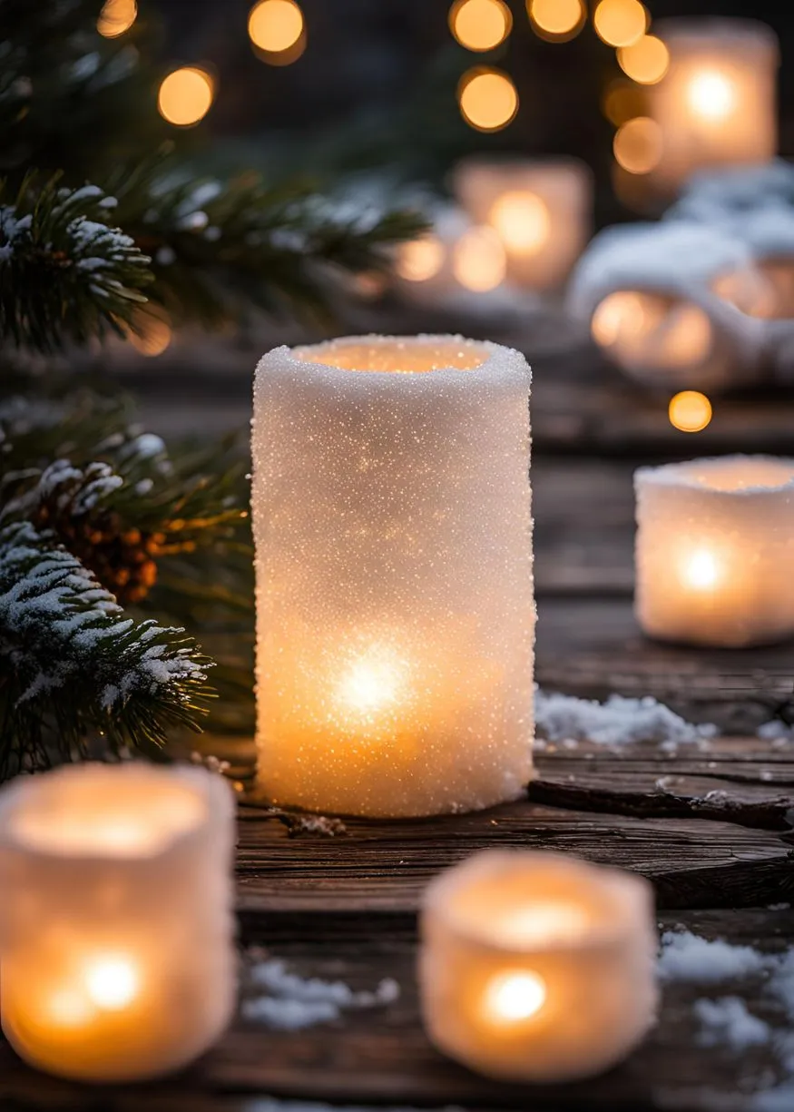 Epsom Salt Luminaries
