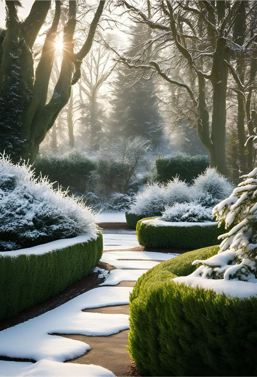 Evergreen Structure Garden